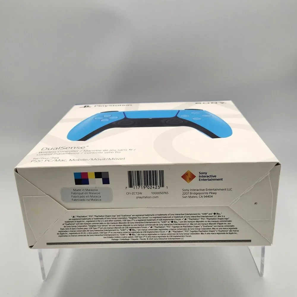 Nwt Sony PlayStation DualSense Wireless Controller PS5 Starlight Blue